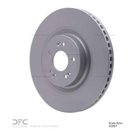 Dynamic Friction Co Disc Brake Rotor - 600-03057 600-03057